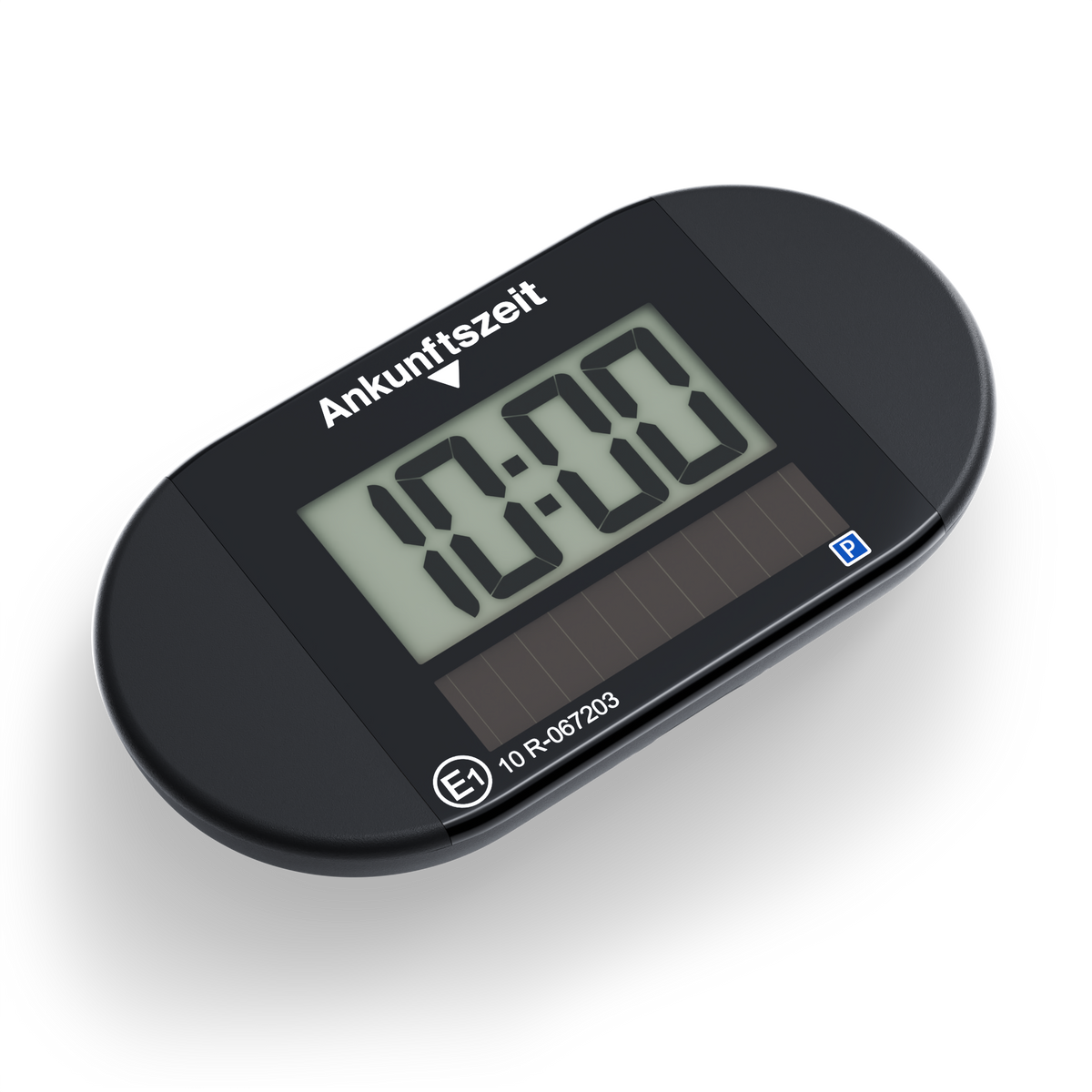 Needit Park Lite Solar 2.0 Parkscheibe mit Logo bedrucken – Schwarz