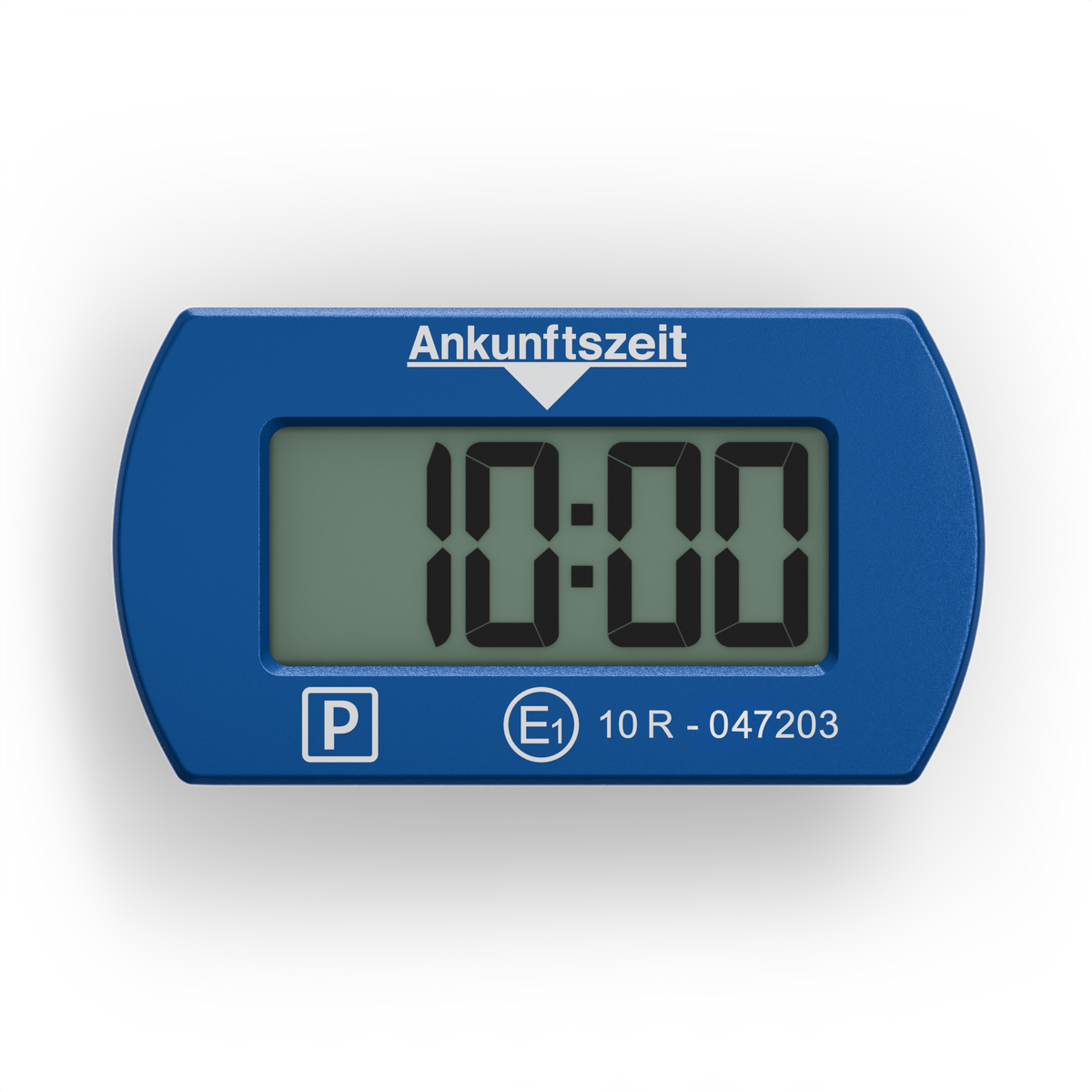 Needit Park Mini elektronische Parkscheibe in Blau mit Logo – Blau