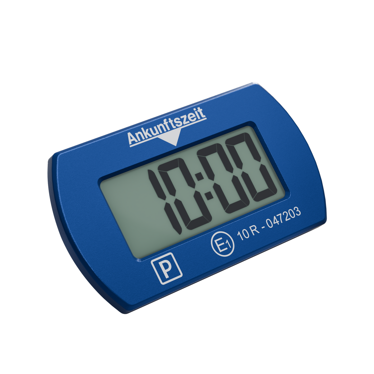 Needit Park Mini elektronische Parkscheibe in Blau mit Logo – Blau