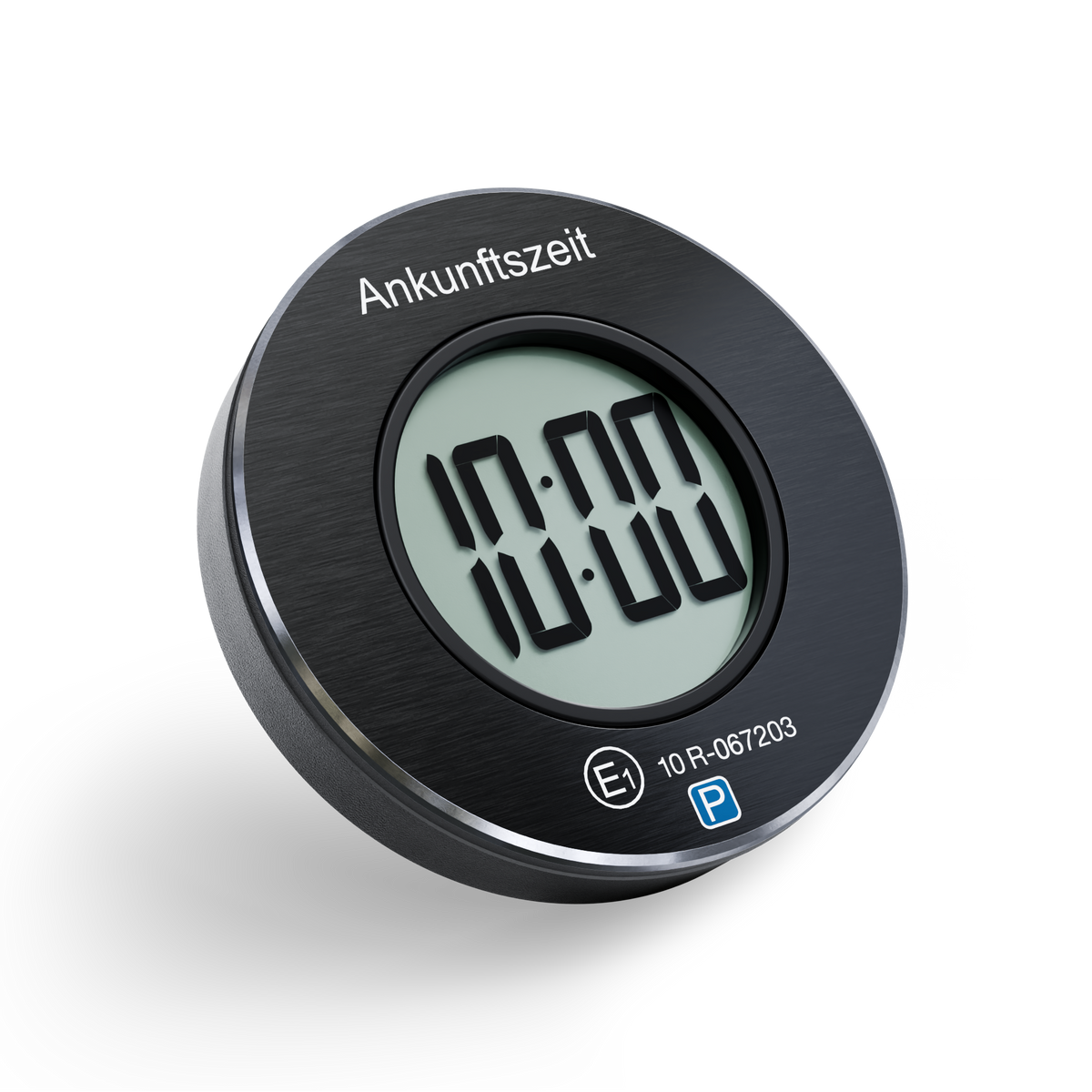 Needit ParkOne elektronische Parkscheibe mit Logo – Schwarz