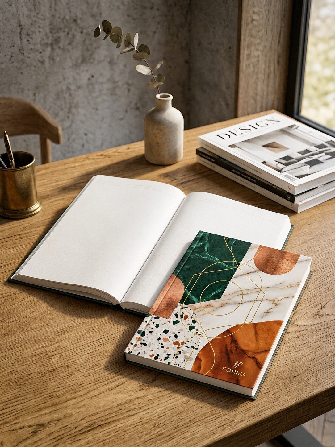 Notizbuch A5 Hardcover mit Wunschcover – Eigenes Motiv