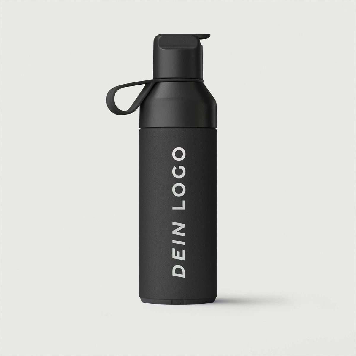 Thermosbecher - Ocean Bottle GO als B2B Werbemittel in schwarz