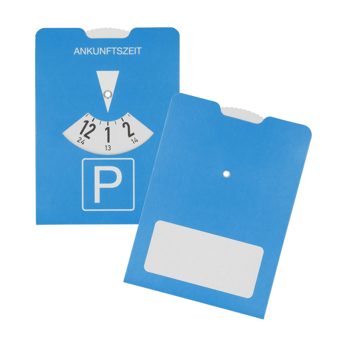 Papp-Parkscheibe „Board“ – Blau