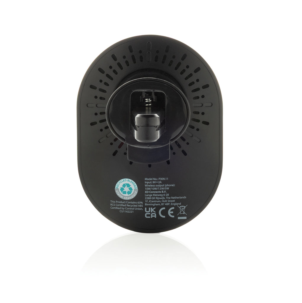 PowerCruze magnetischer 15W Autohalter aus RCS rec. ABS