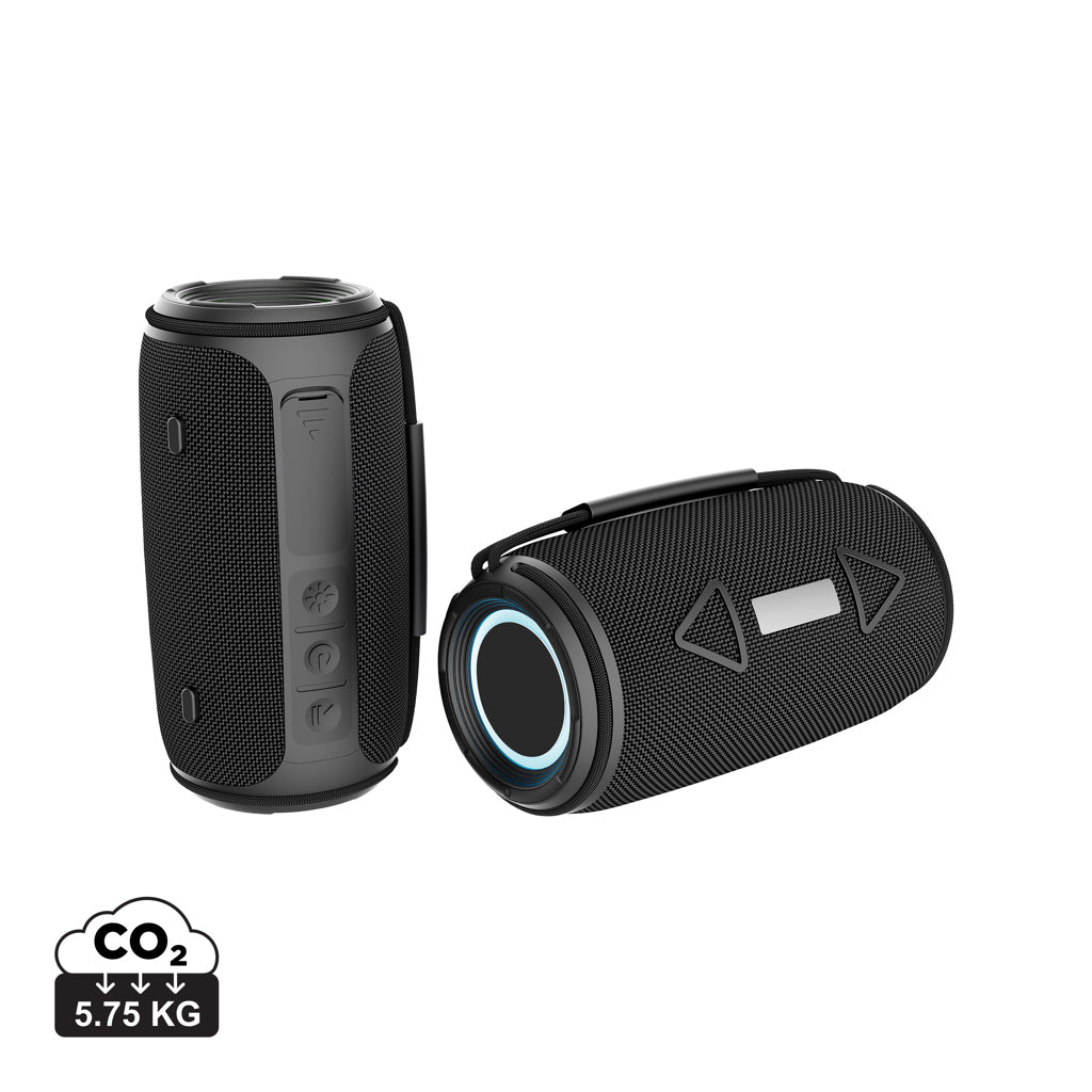 Prisma 16W IPX4 Speaker aus RCS rec. rPET – schwarz