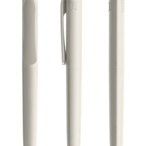 prodir DS8 True Biotic Kugelschreiber in beige mit beigem Druckknopf
