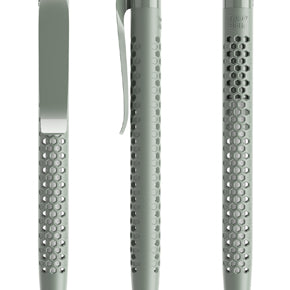 prodir QS40 True Biotic Kugelschreiber in jade mit silber satiniertem Druckknopf
