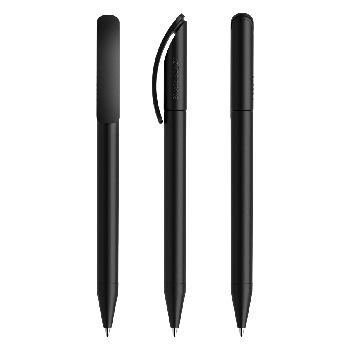 prodir DS3 Biotic Pen Drehkugelschreiber aus PLA – Schwarz B75