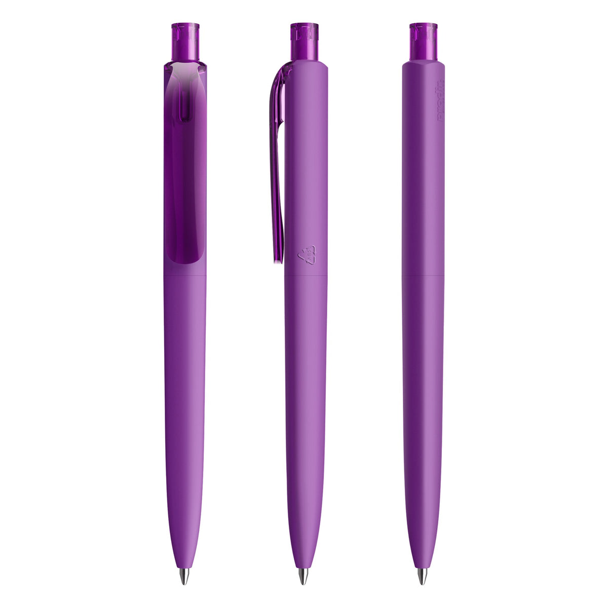 prodir DS8 Druckkugelschreiber Soft Touch – Himbeere R27