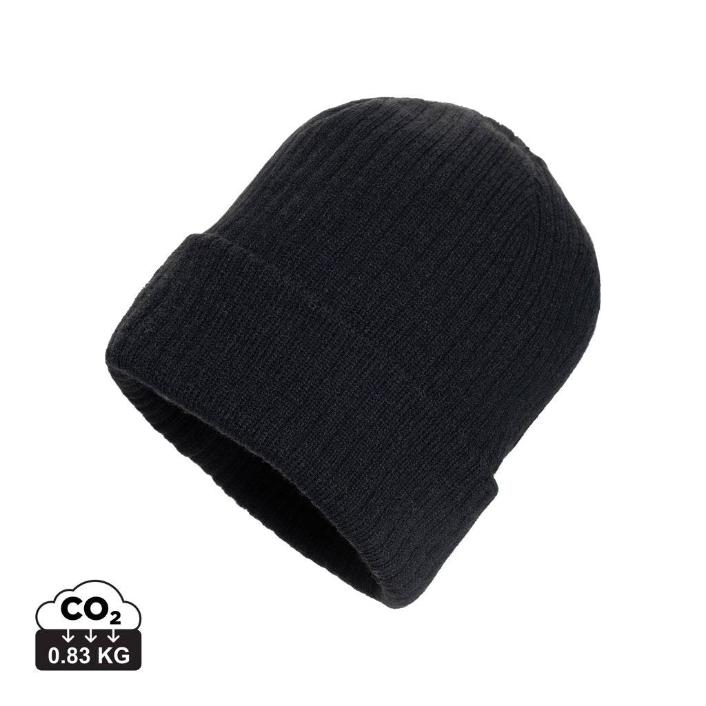 Pryor AWARE™ Polylana® Beanie mit Bündchen – schwarz