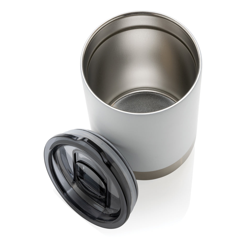 RCS recycelter Stainless Steel Becher – weiß
