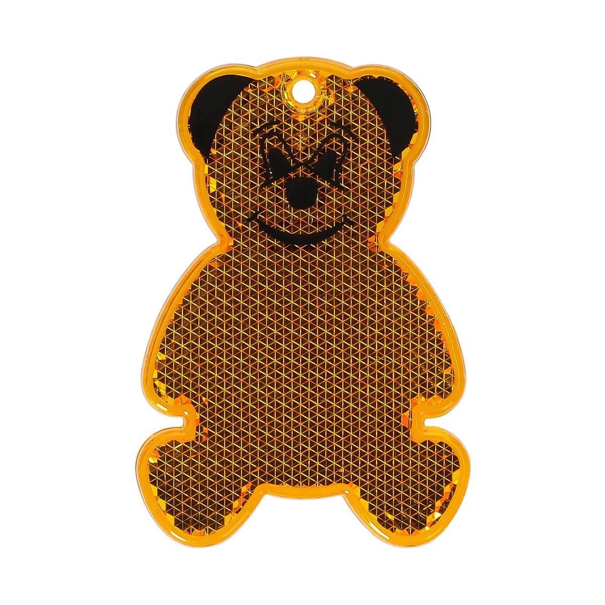 Reflektor „Bär“ – Transparent orange