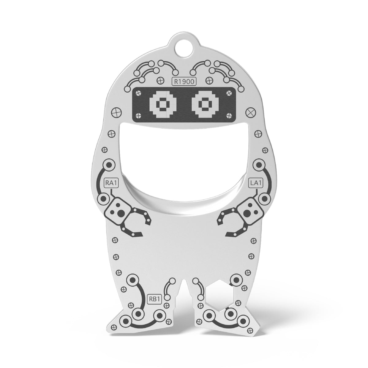 RICHARTZ Flaschenöffner fred robot für Technik und Robotik – Vorderseite