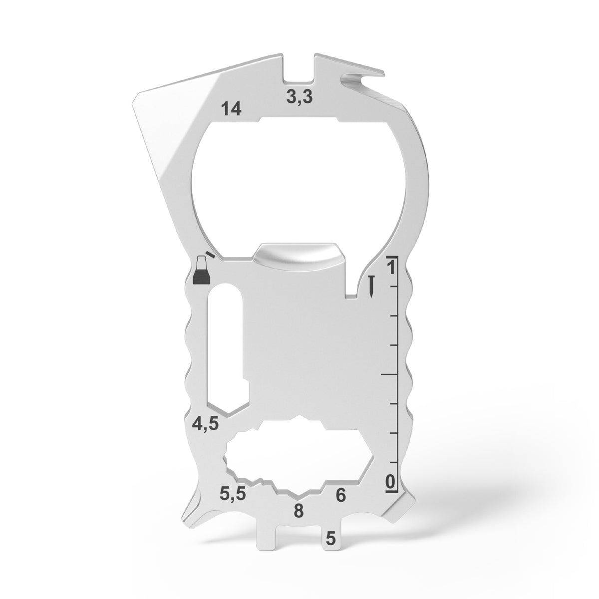 RICHARTZ KEY TOOL compact work Multitool für Heim und Handwerk – Vorderseite