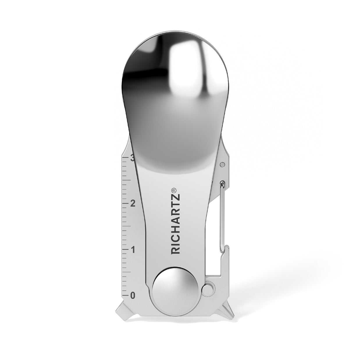 RICHARTZ KEY TOOL PLUS snack se Schlüsselanhänger mit Besteck – Rückseite