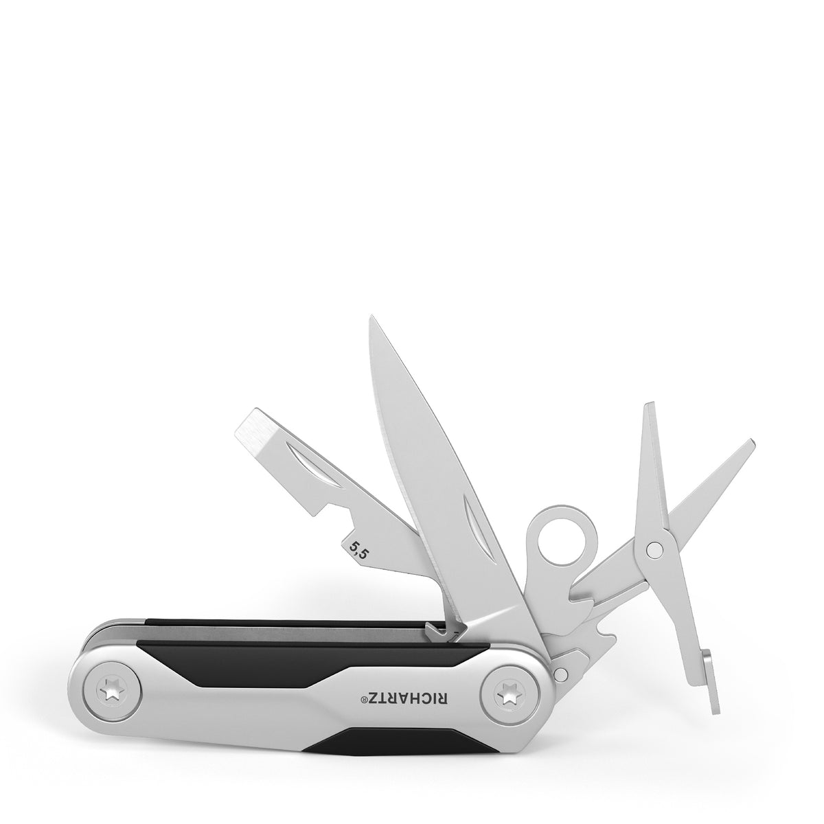 RICHARTZ NEO knife 8+ mini Taschenmesser am Karabiner – Rückseite