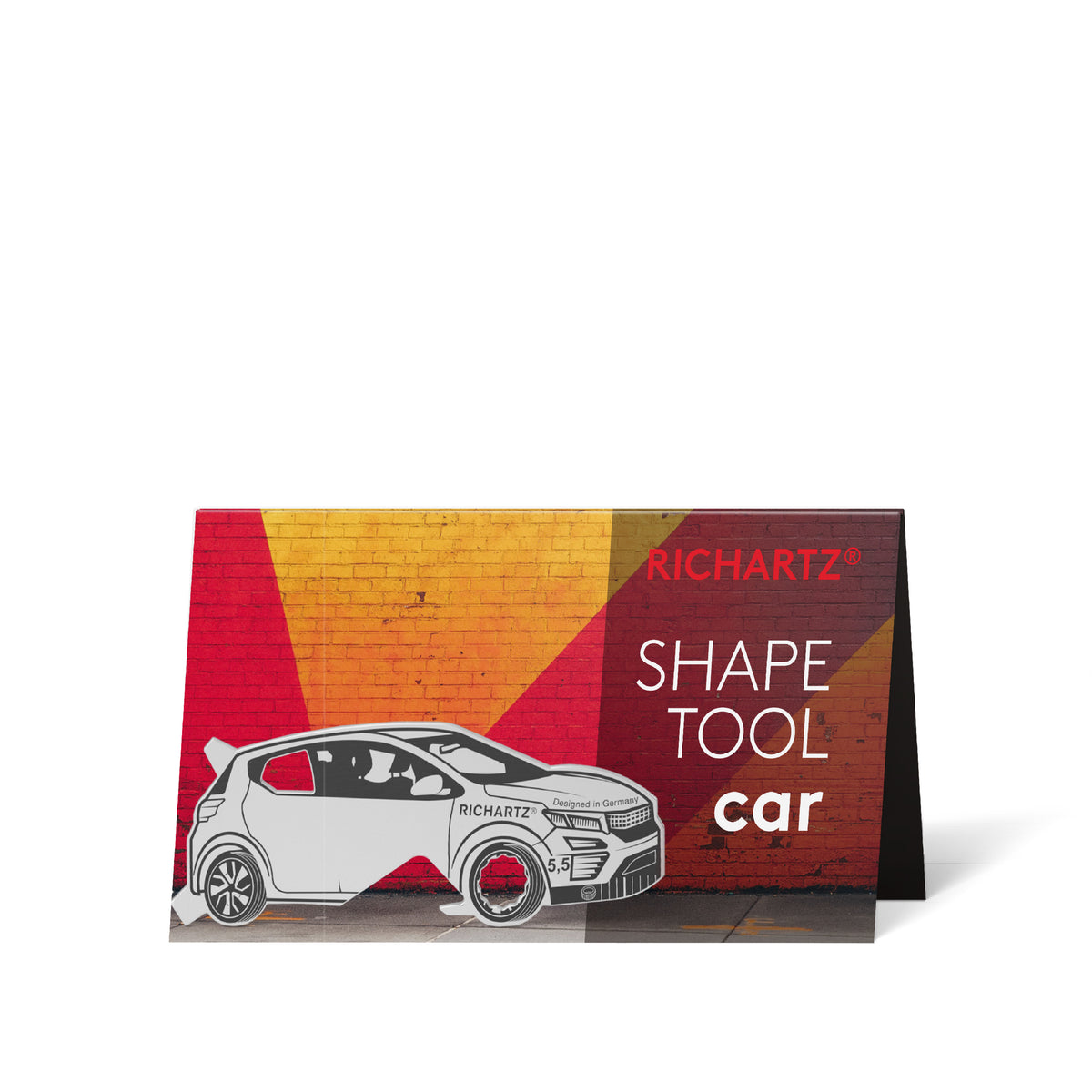 RICHARTZ SHAPE TOOL car Multitool mit Logo – Verpackung