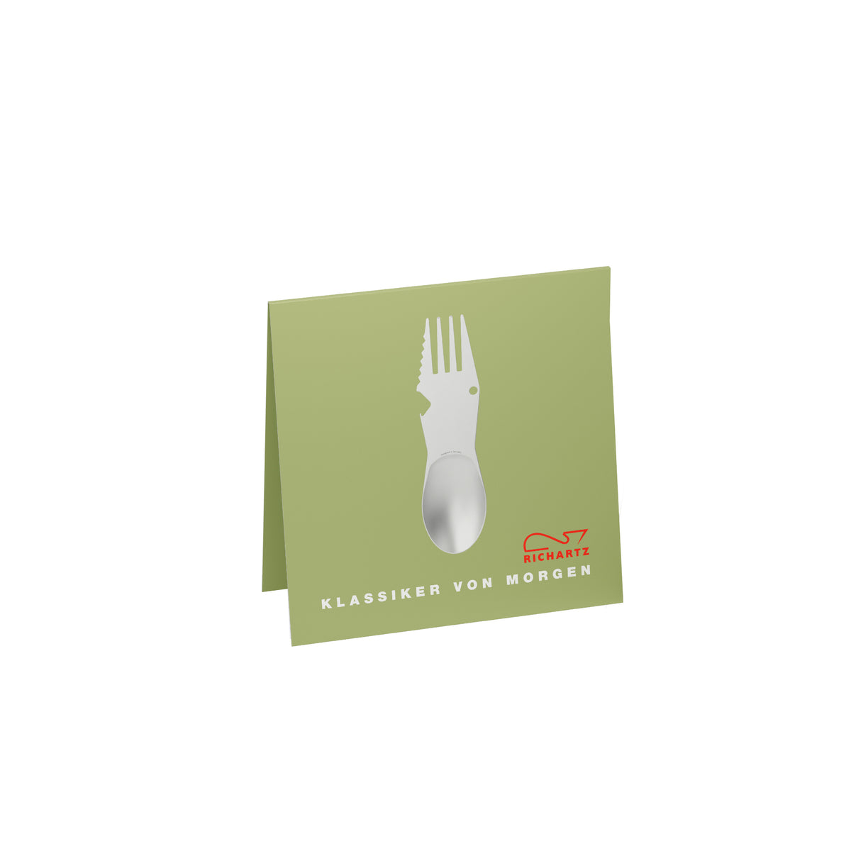 RICHARTZ SNACKTOOL Besteck Multitool mit Gravur – Verpackung