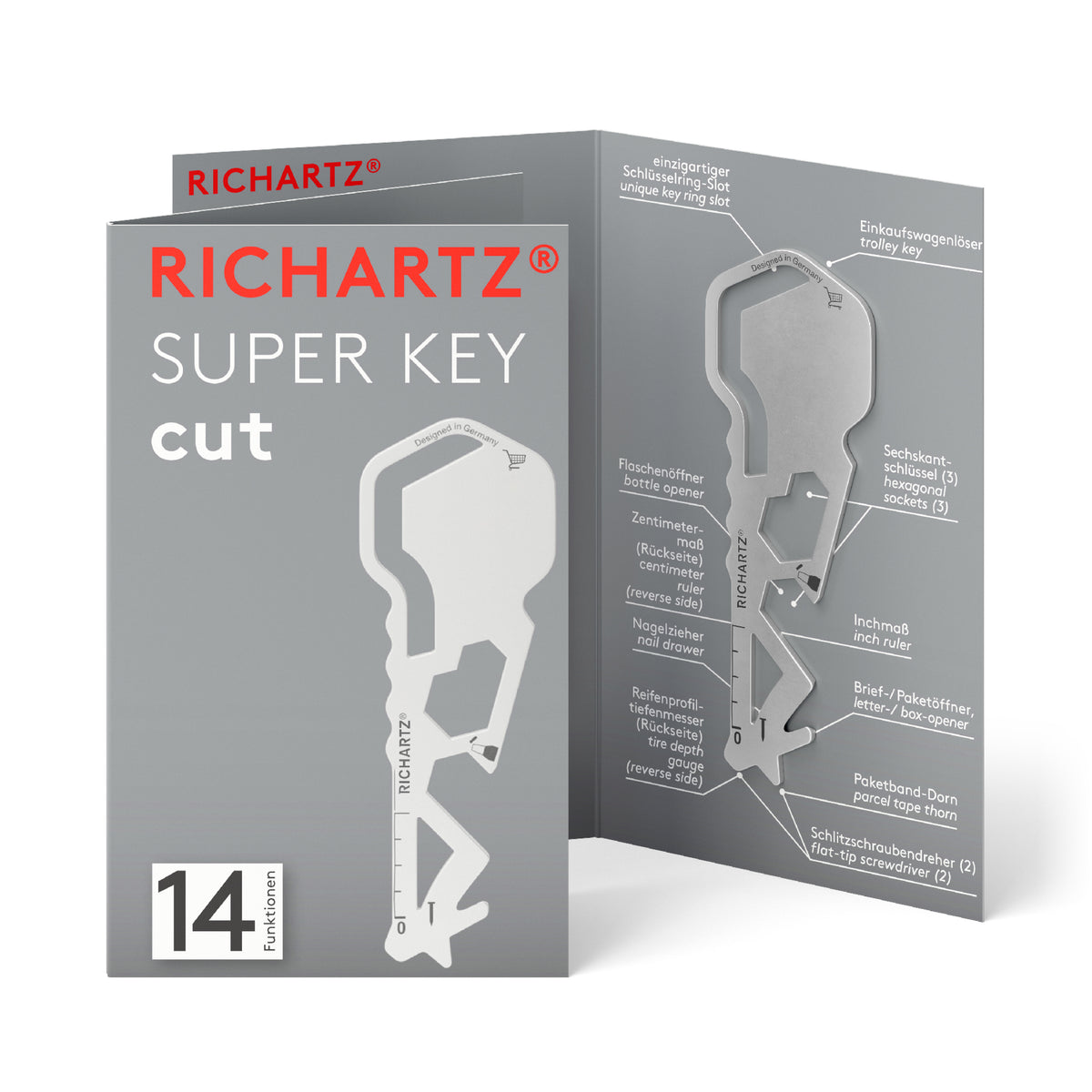RICHARTZ SUPER KEY cut Schlüsselwerkzeug – Verpackung