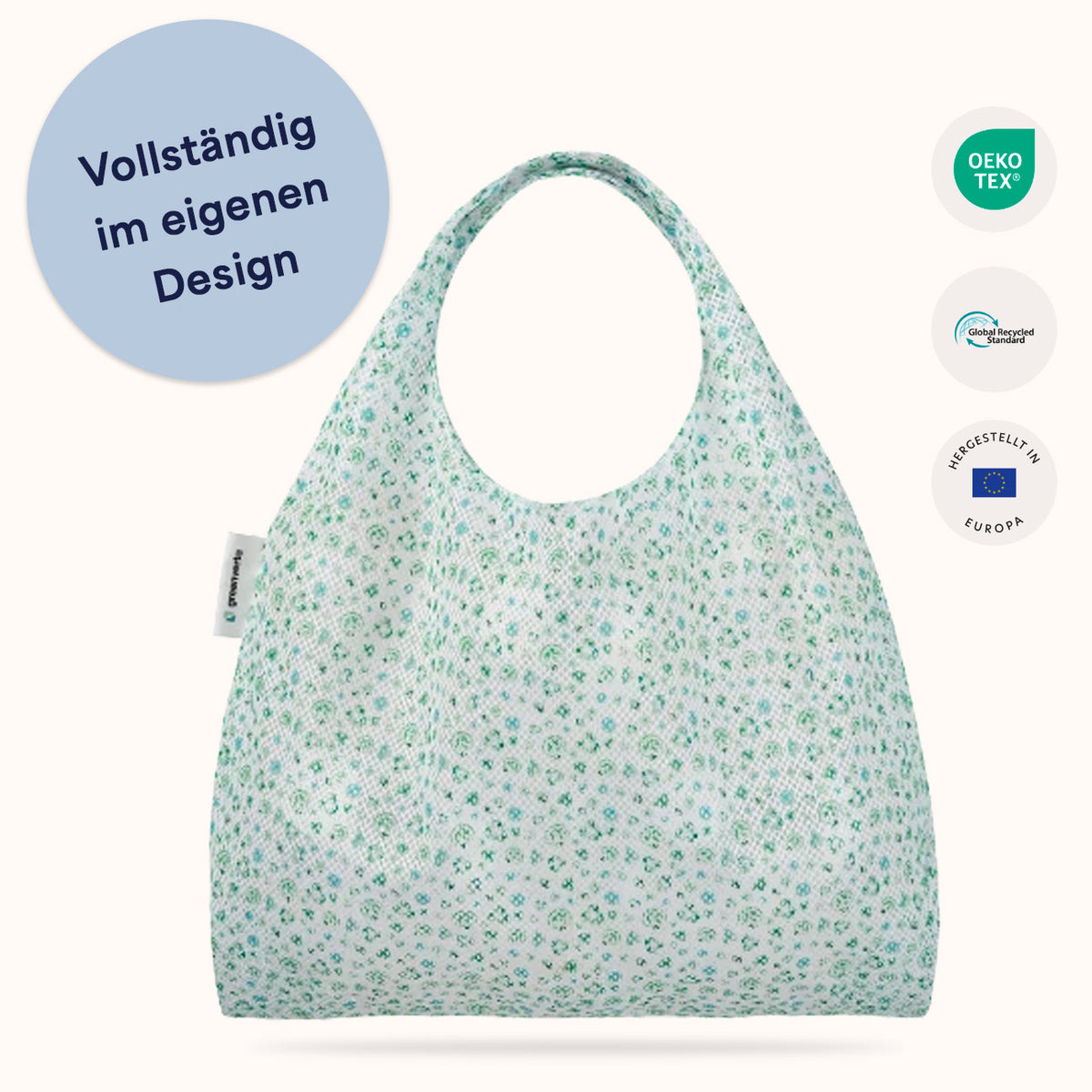RPET Beutel Shopper made in Eu Werbeartikel