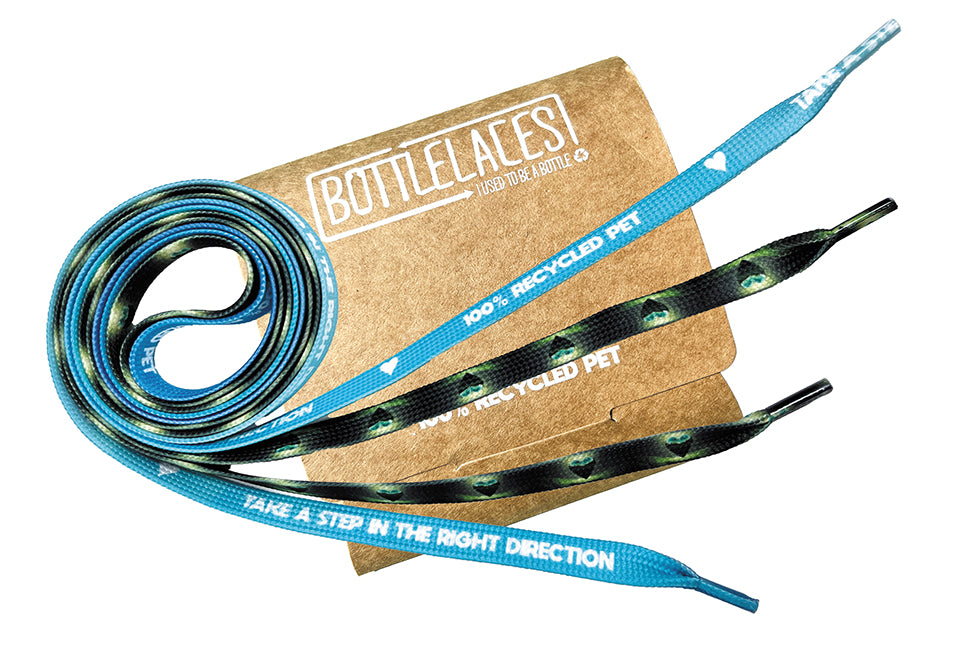 Schnürsenkel mit Fotodruck im Paar, Verpackung nach Wahl – Umschlag aus Kraftpapier