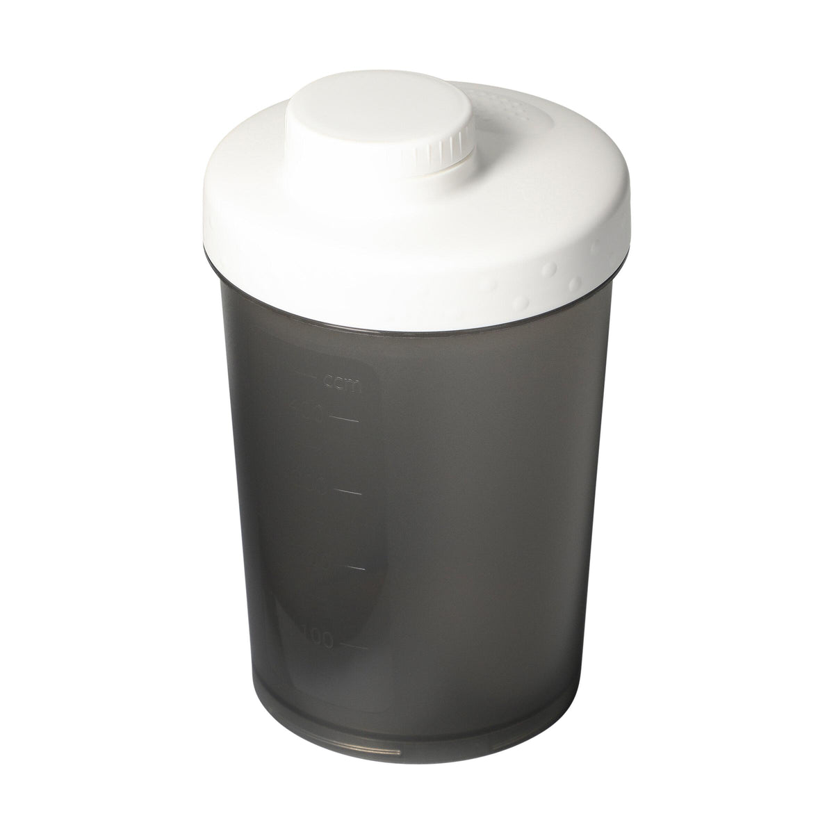 Shaker „Energy“, 0,40 l – Transparent grau / Weiß