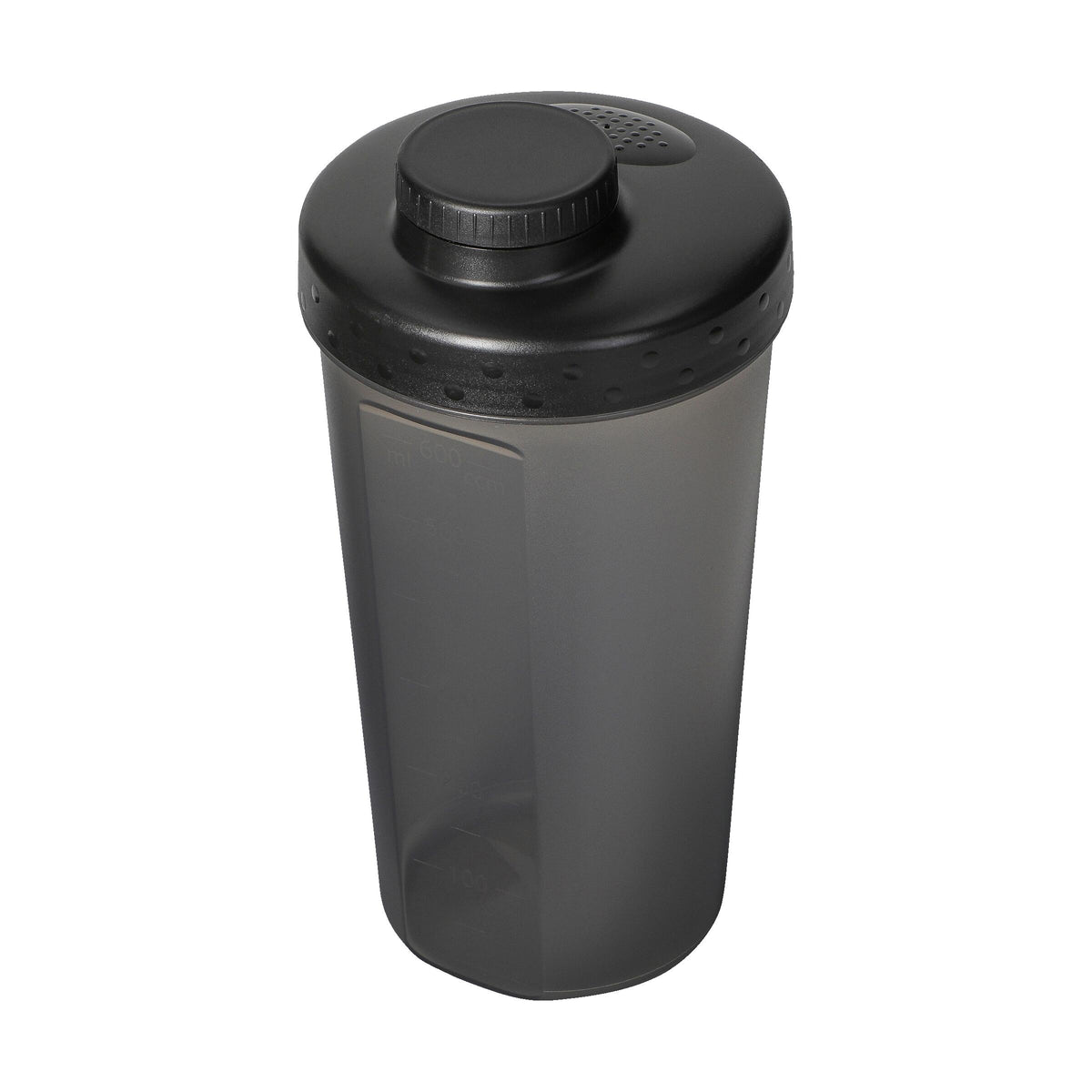 Shaker „Energy“, 0,60 l – Transparent grau / Schwarz