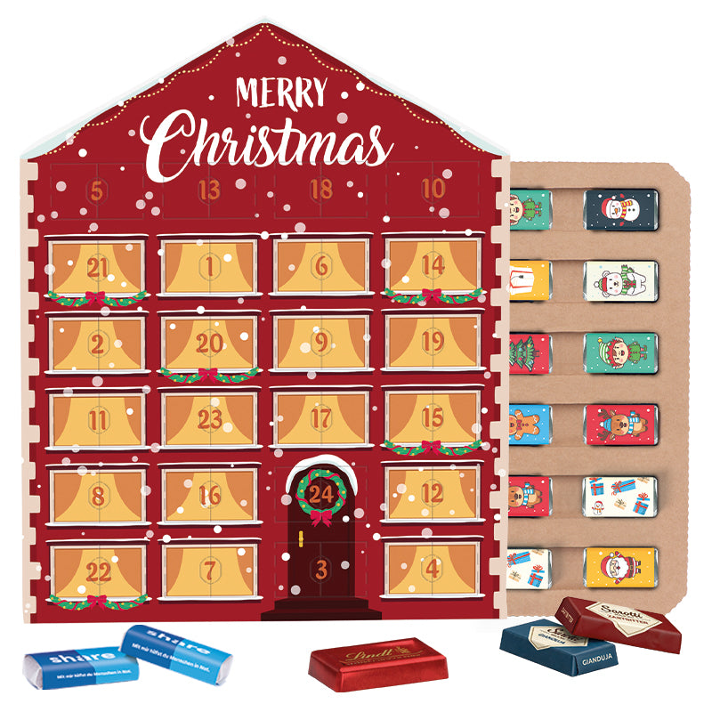 Täfelchen Adventskalender Haus