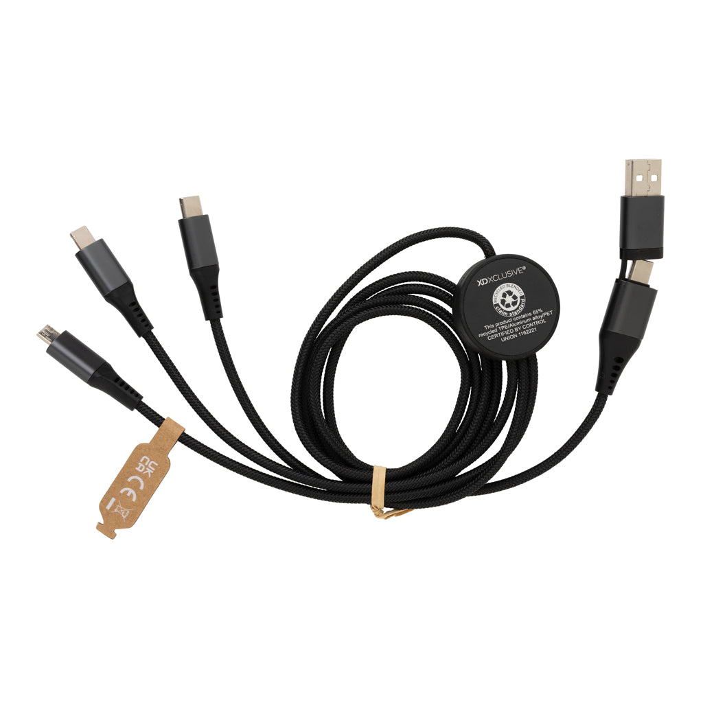 Terra 60W 120cm 6-in-1-Kabel aus RCS recyceltem Aluminium