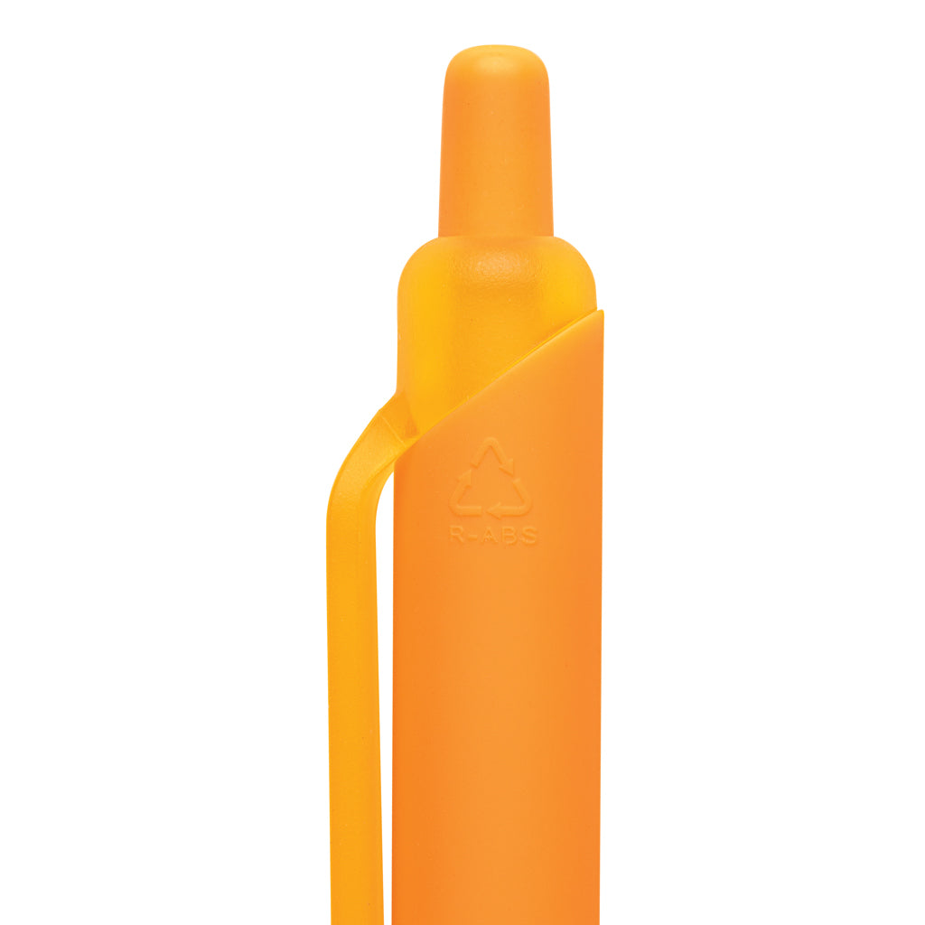 Tide Smooth Touch Stift aus GRS zertifiziert recyceltem ABS – orange