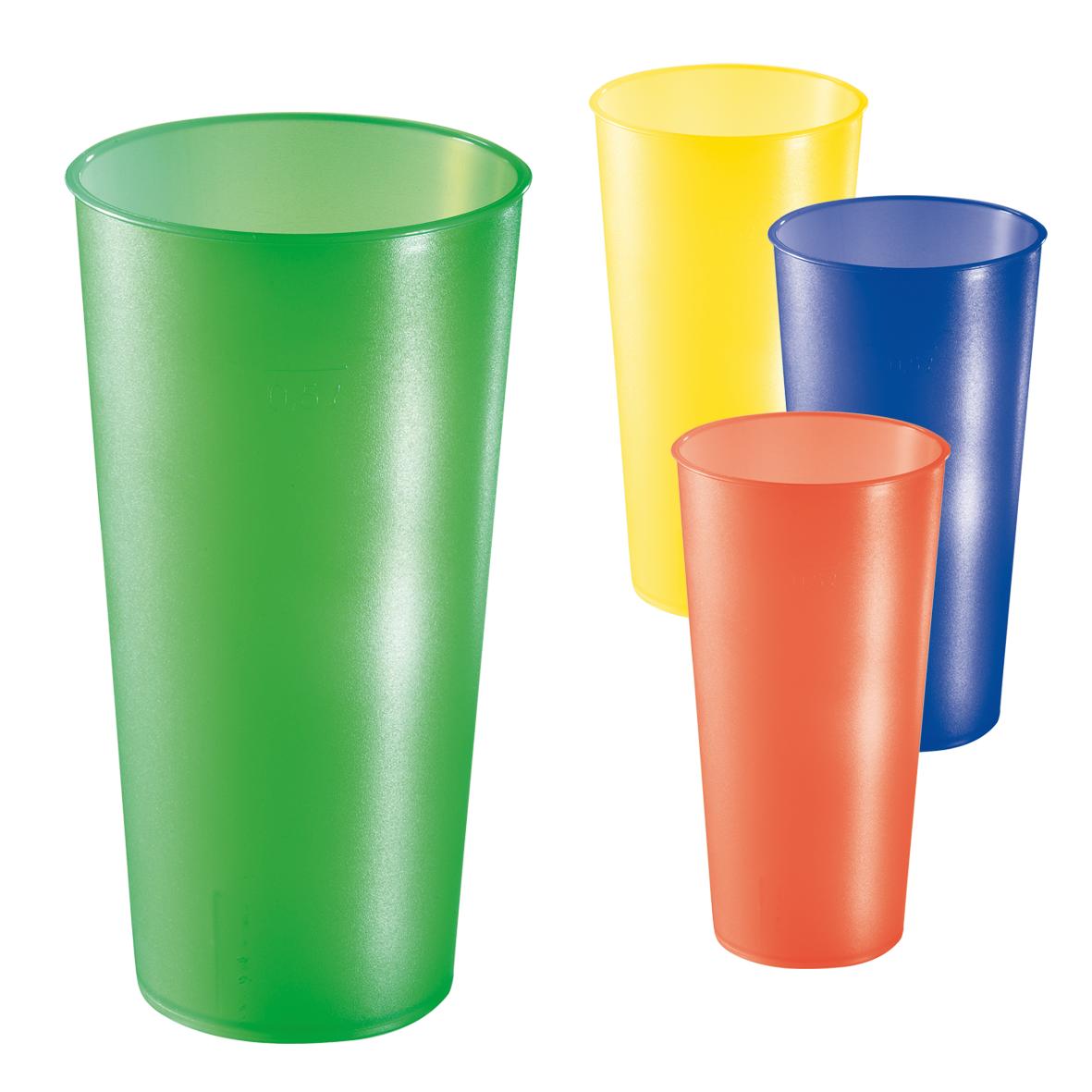 Trinkbecher „Colour“ 0,5 l – Blau