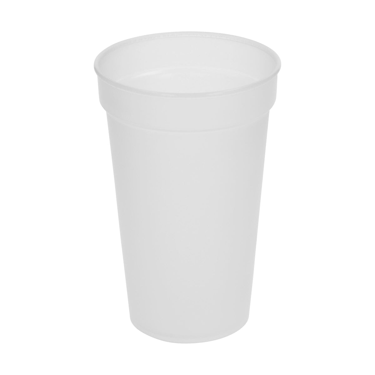Trinkbecher „Pfand“ 0,4 l – Transparent milchig