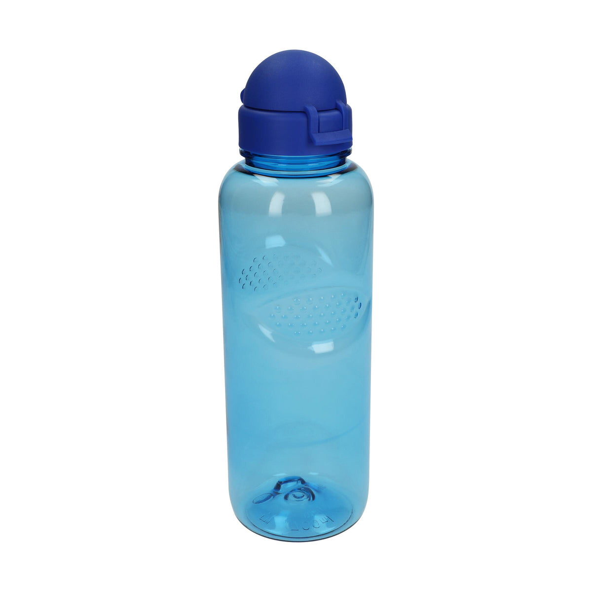 Trinkflasche Carve „Junior“, 700 ml – Transparent / Blau