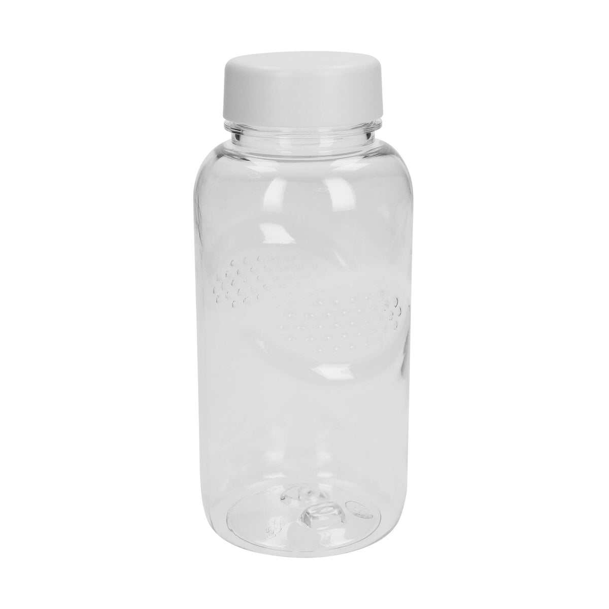 Trinkflasche Carve „Refresh“, 500 ml – Transparent / Weiß