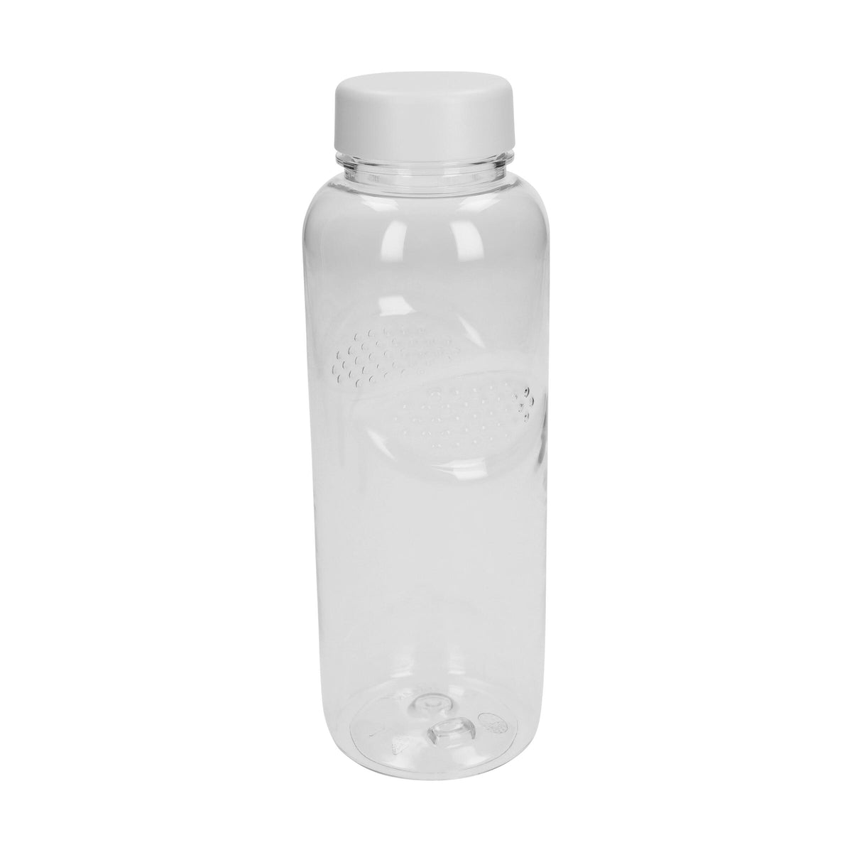 Trinkflasche Carve „Refresh“, 700 ml – Transparent / Weiß