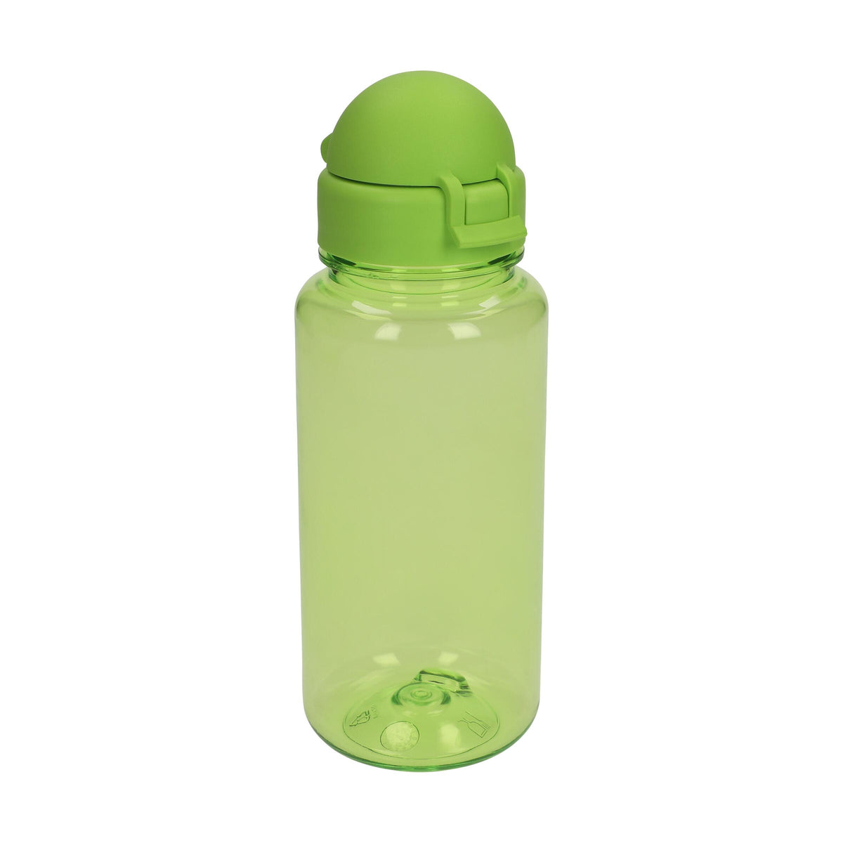 Trinkflasche „Junior“, 400 ml – Transparent lime / Lime