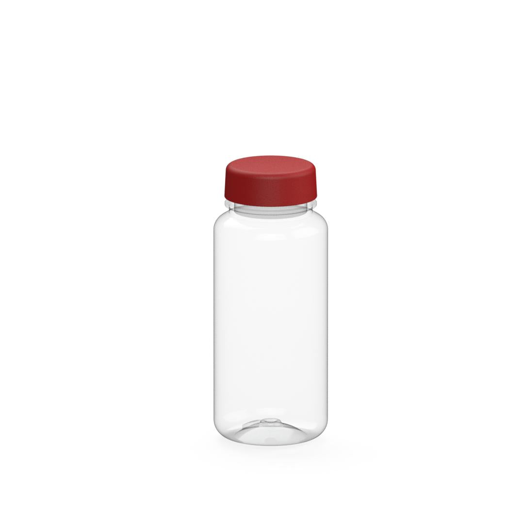 Trinkflasche „Refresh“, 400 ml – Transparent / Rot