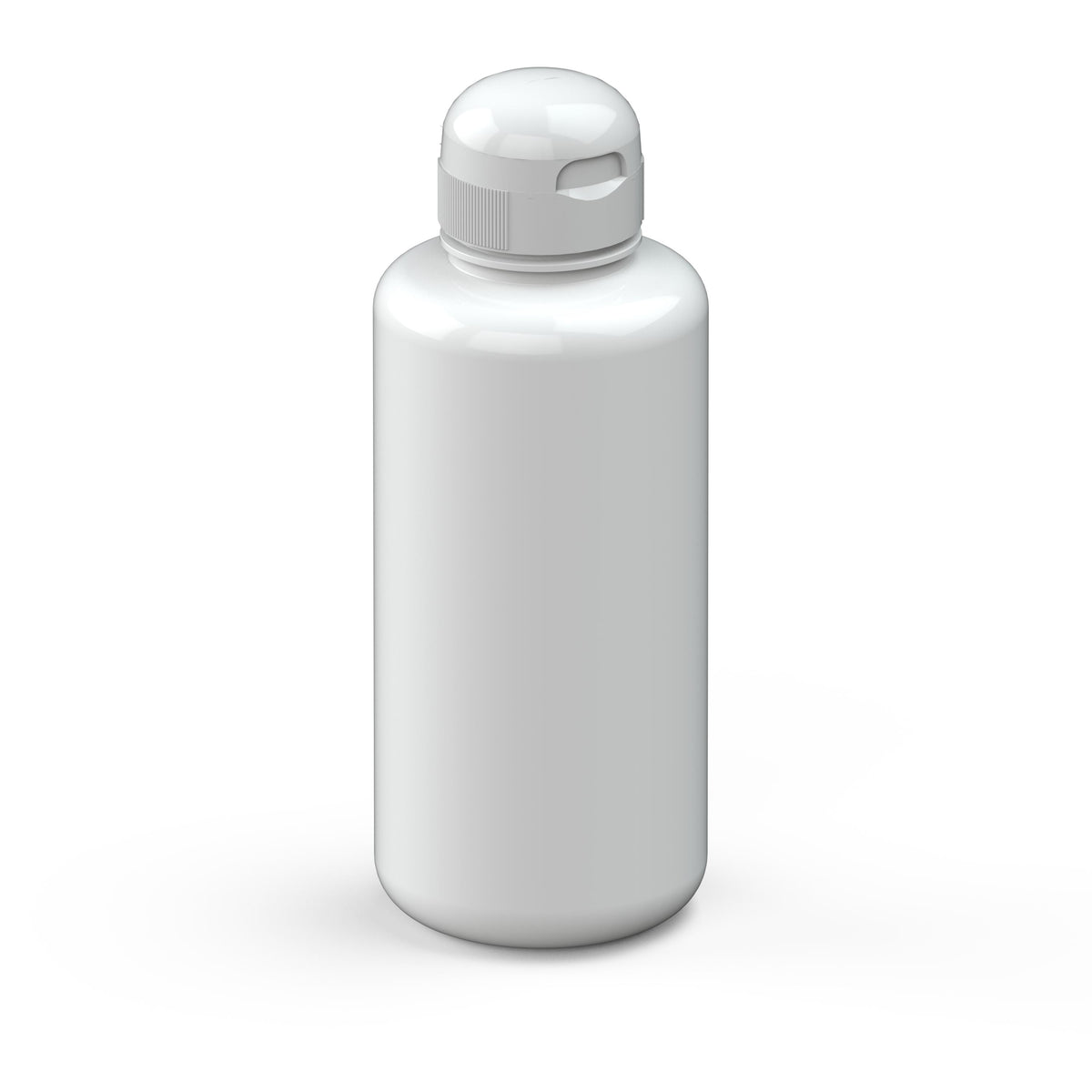 Trinkflasche „Sports“, 1,0 l – Weiß