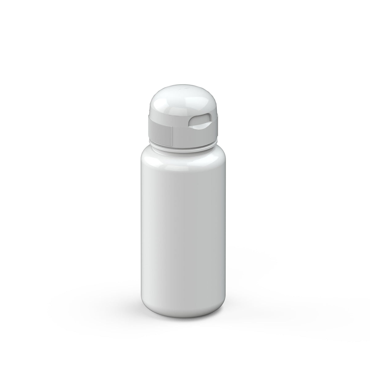 Trinkflasche „Sports“, 400 ml – Weiß
