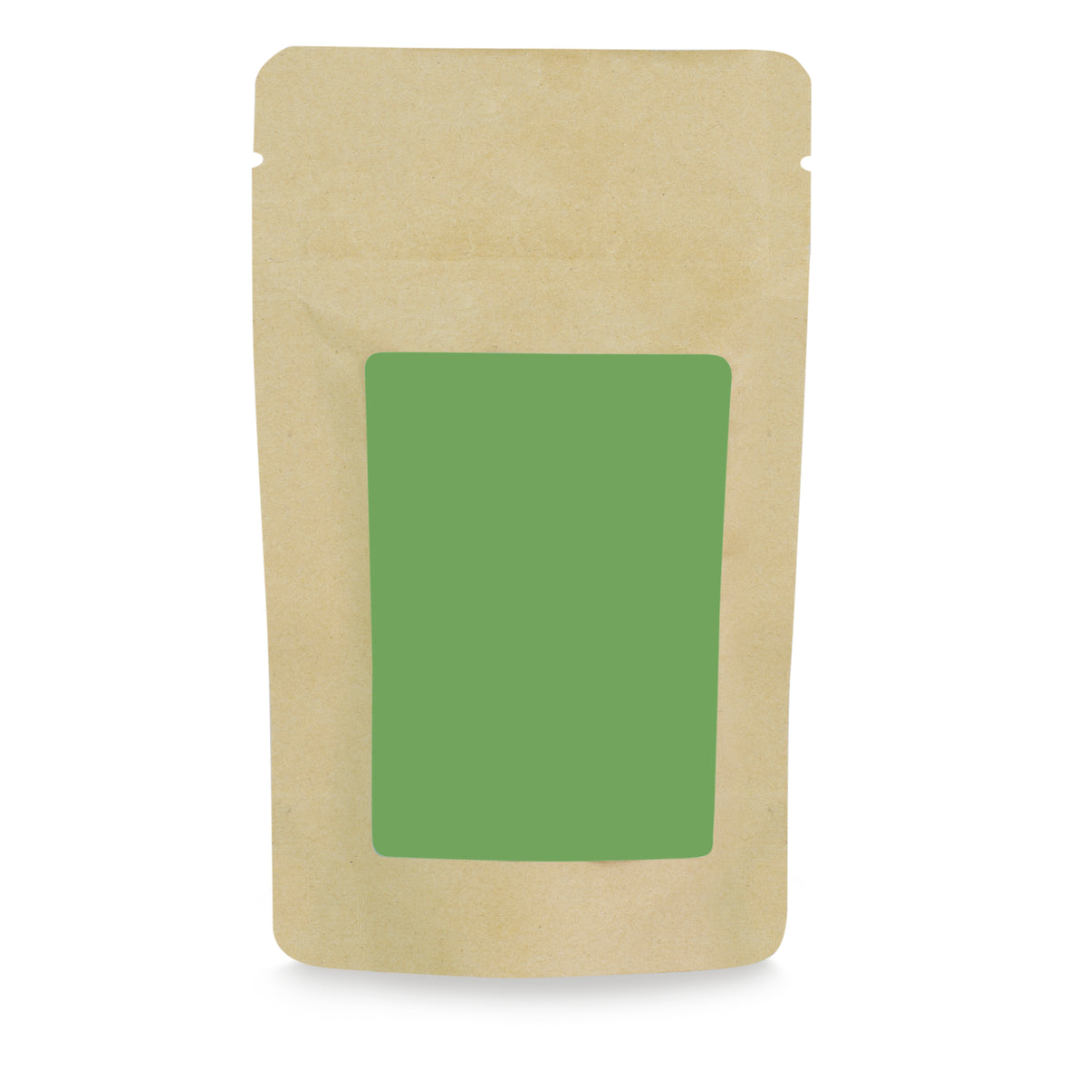 Trockenfruchtkugeln im kleinen Papierbeutel 30 g mit Logo – Beispielmotiv