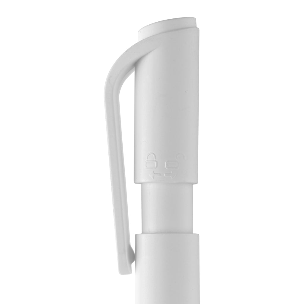 TwistLock Stift aus GRS-zertifiziert recyceltem ABS – weiß
