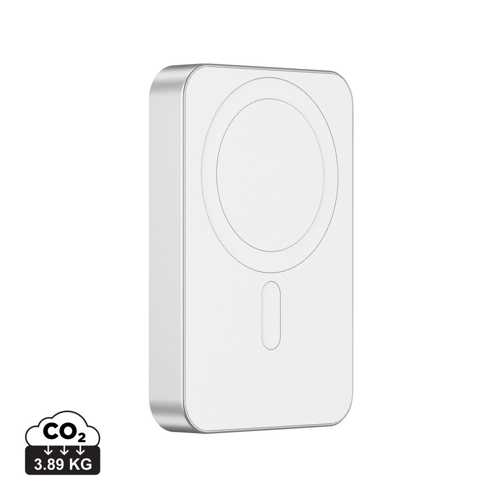 Urban Vitamin Compton 10000mAh Powerbank aus RCS Plastik/Alu – silber