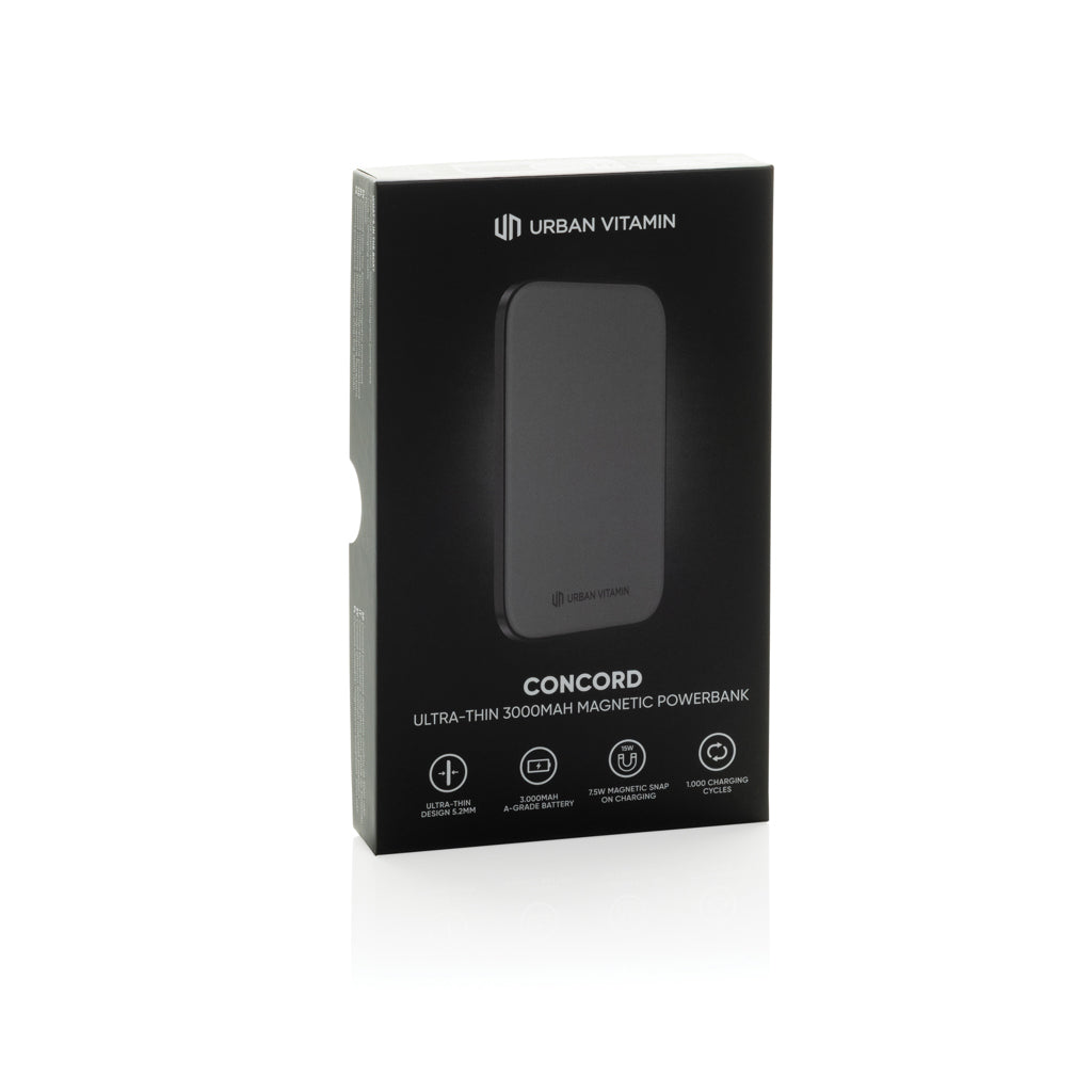 Urban Vitamin Concord ultradünne RCS Powerbank mit 3000mAh