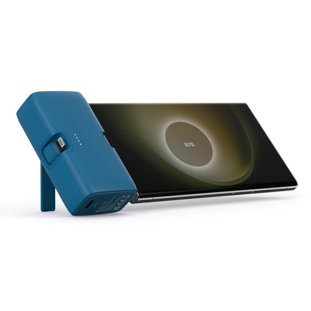 Urban Vitamin Los Angeles 20W Powerbank aus RCS rec. Plastik – blau