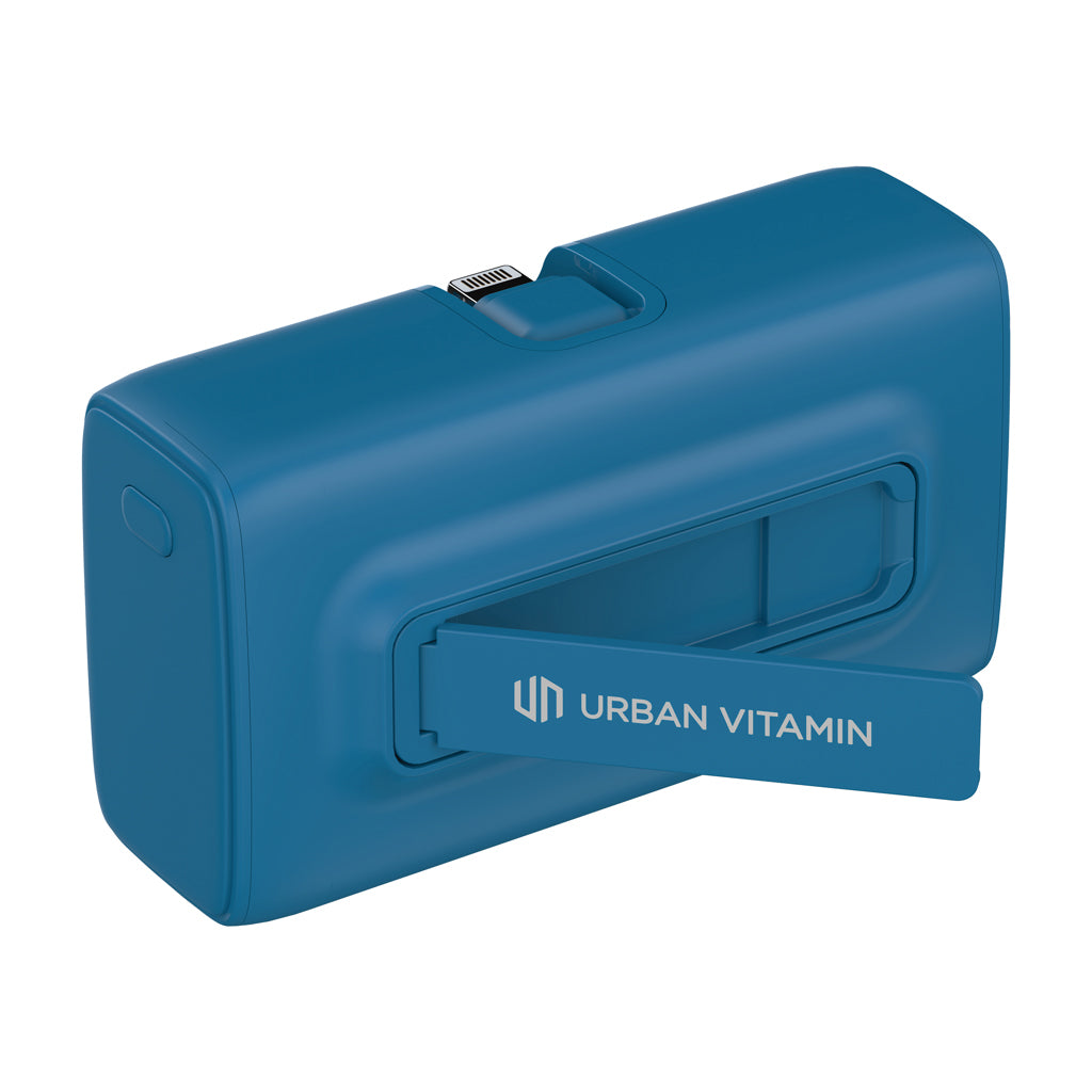 Urban Vitamin Los Angeles 20W Powerbank aus RCS rec. Plastik – blau