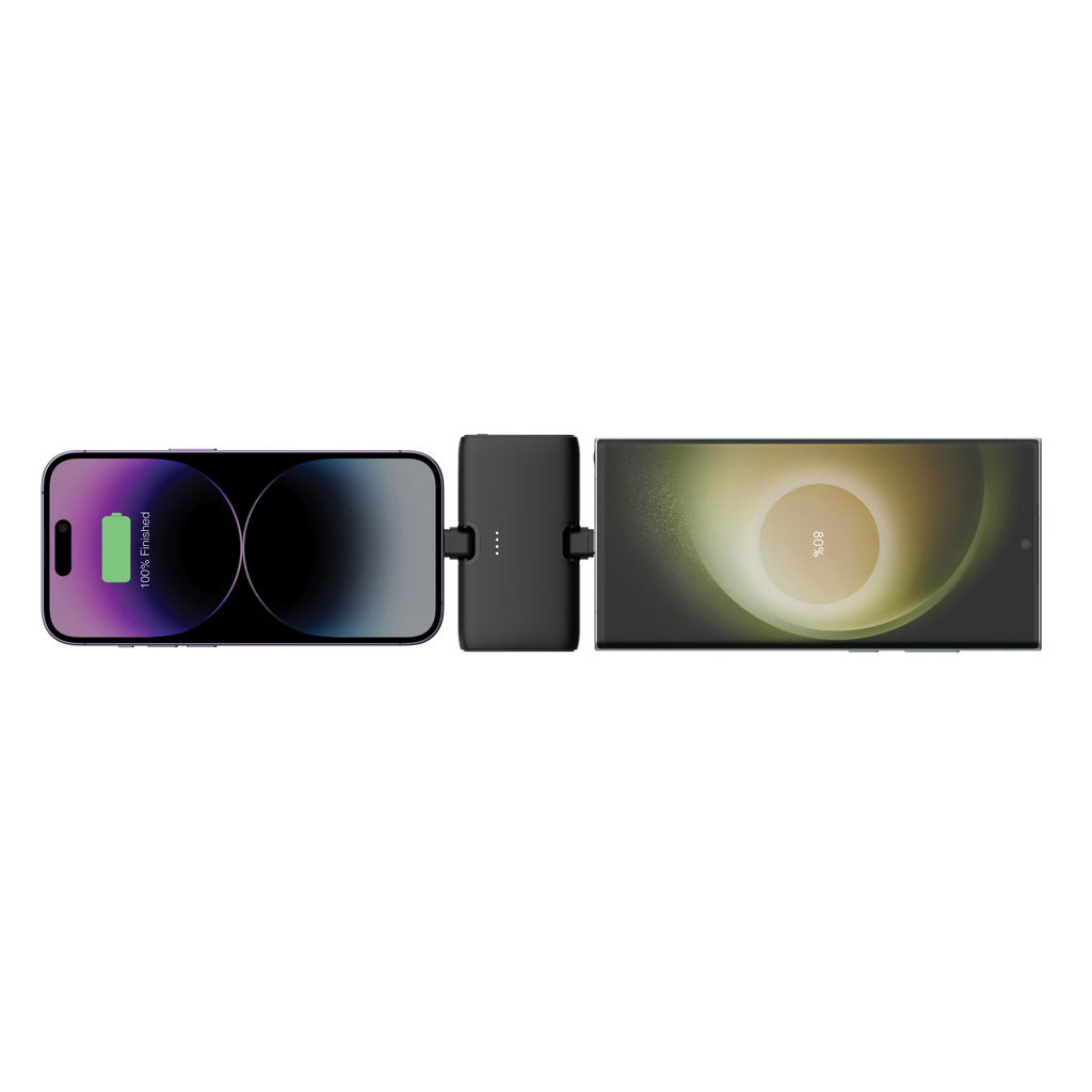 Urban Vitamin Los Angeles 20W Powerbank aus RCS rec. Plastik – schwarz