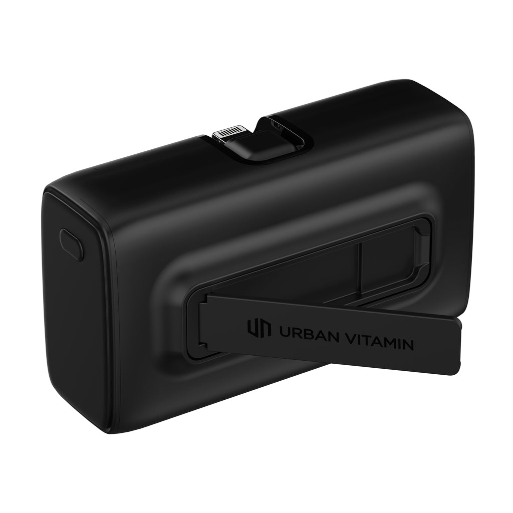 Urban Vitamin Los Angeles 20W Powerbank aus RCS rec. Plastik – schwarz