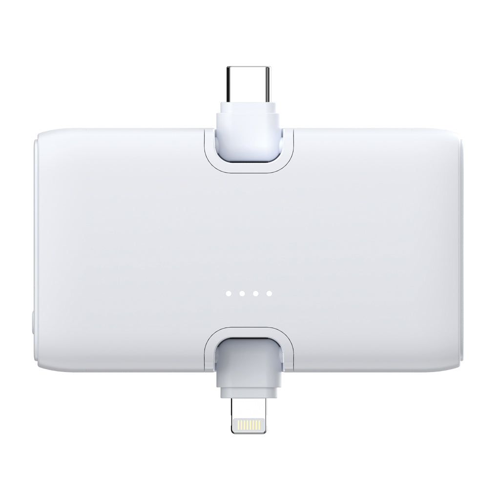 Urban Vitamin Los Angeles 20W Powerbank aus RCS rec. Plastik – weiß