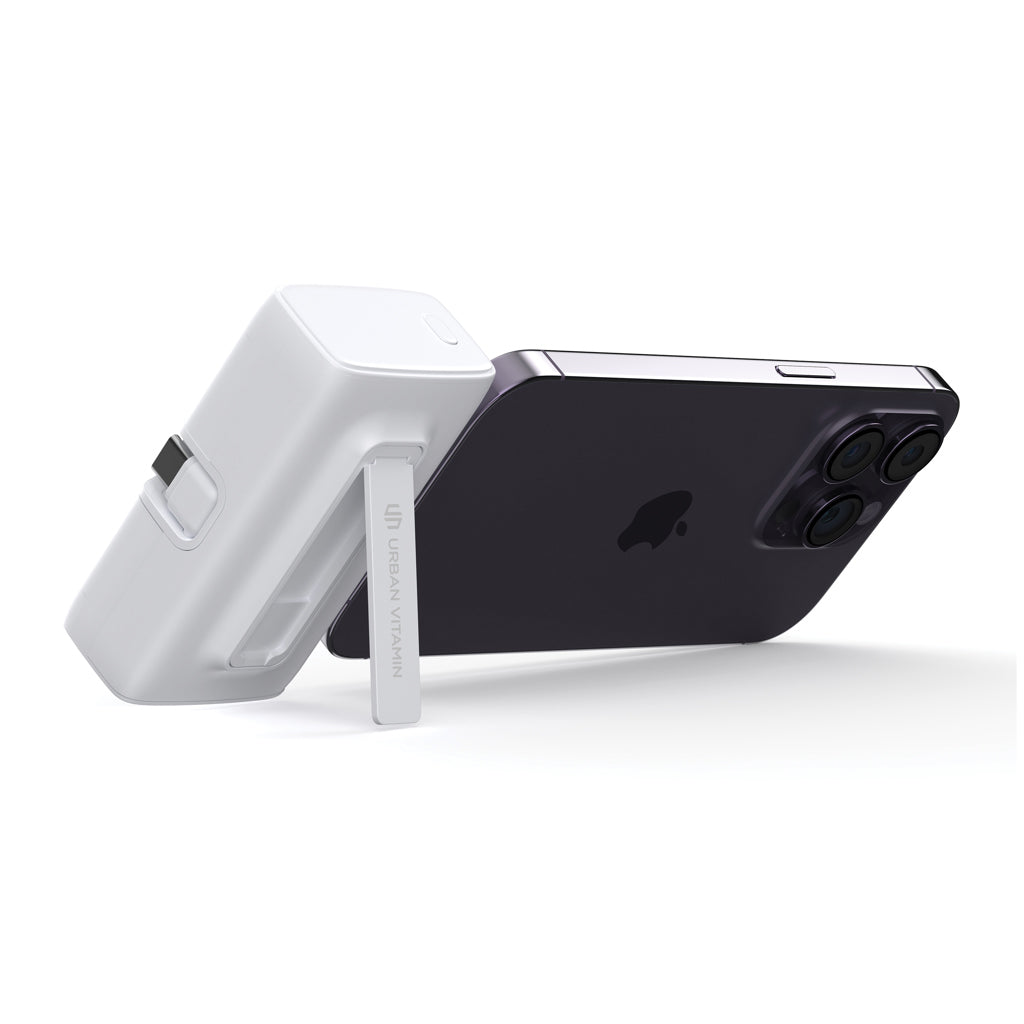 Urban Vitamin Los Angeles 20W Powerbank aus RCS rec. Plastik – weiß