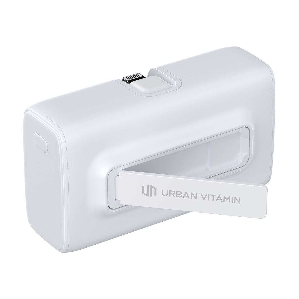 Urban Vitamin Los Angeles 20W Powerbank aus RCS rec. Plastik – weiß